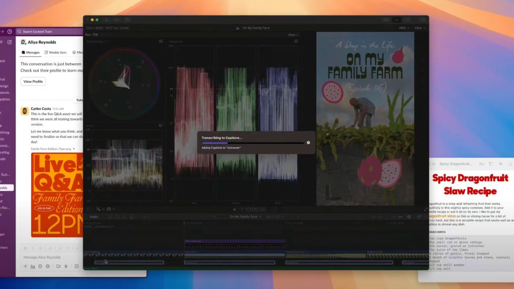 final-cut-pro-to-gain-‘transcribe-to-caption’-ai-feature