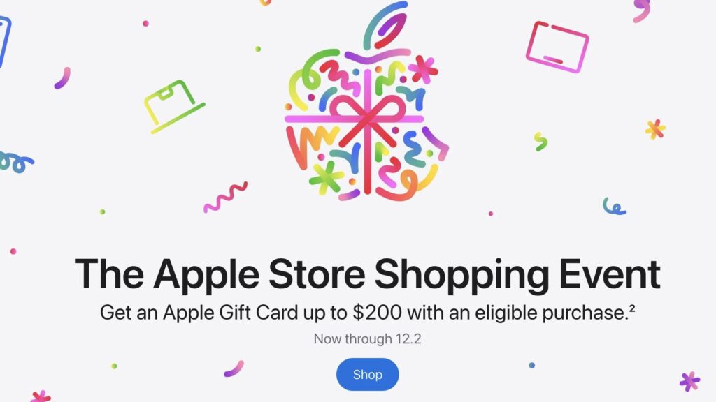 apple’s-shopping-event-underway:-up-to-$200-gift-card-with-select-products