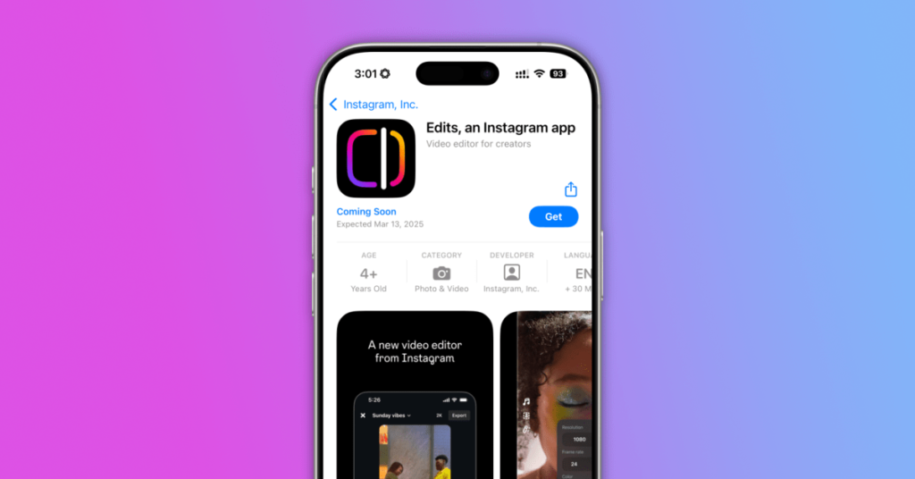 instagram-announces-new-‘edits’-app-amidst-tiktok-and-capcut-ban,-launching-next-month