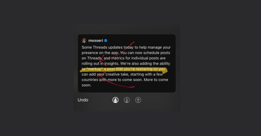 scheduled-threads-posts-now-available-to-all;-highlight-and-markup-for-some